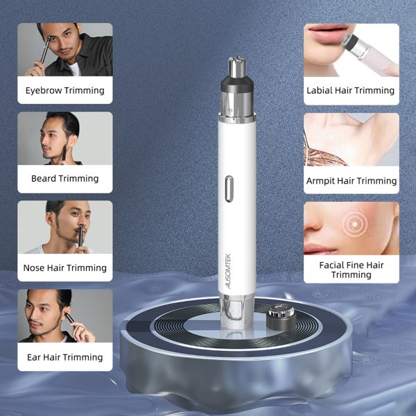 2-in-1 Electric Nose Hair Trimmer - Image 2