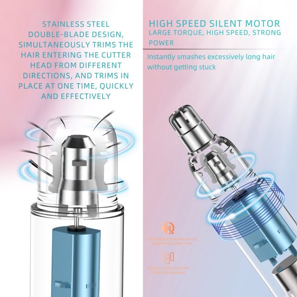 2-in-1 Electric Nose Hair Trimmer - Image 4