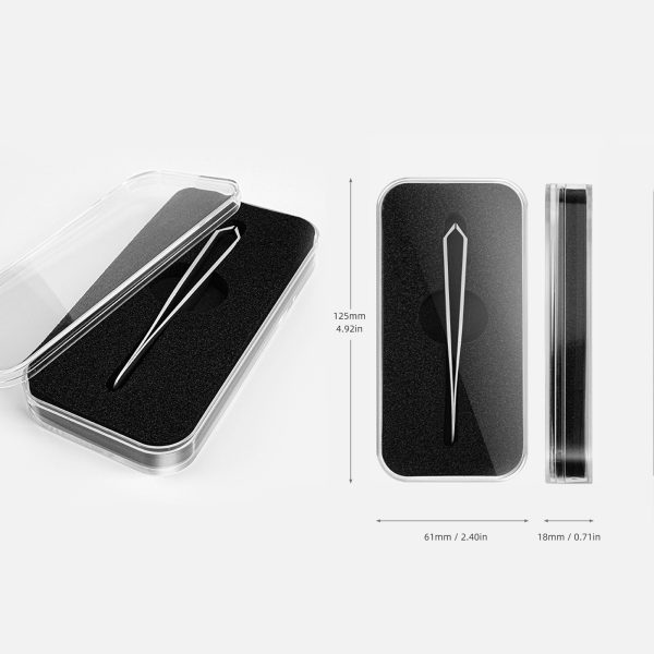 5mm Beard Tweezers Clear Box - Image 6