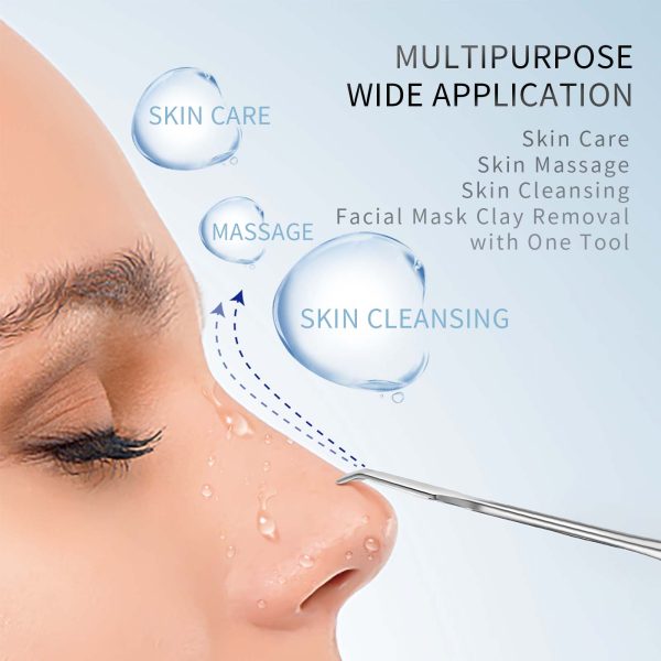 Double Headed Blackhead Spatula Cyan PU Case - Image 3