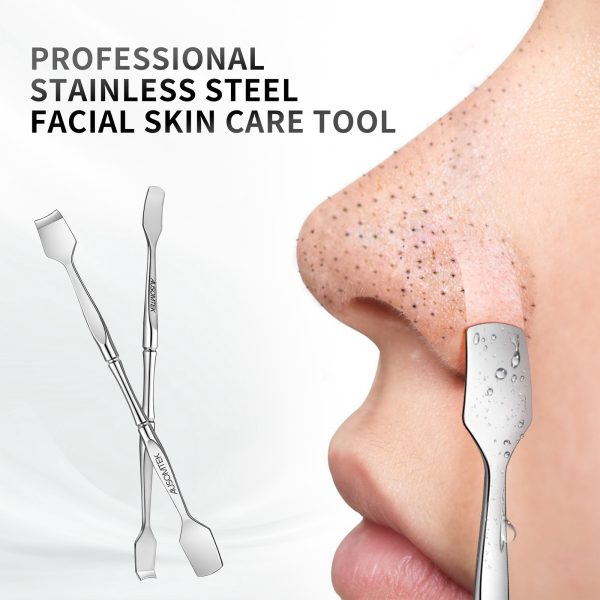 Double Headed Blackhead Spatula Cyan PU Case - Image 4