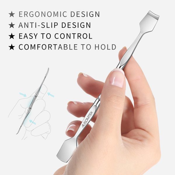 Double Headed Blackhead Spatula Cyan PU Case - Image 6