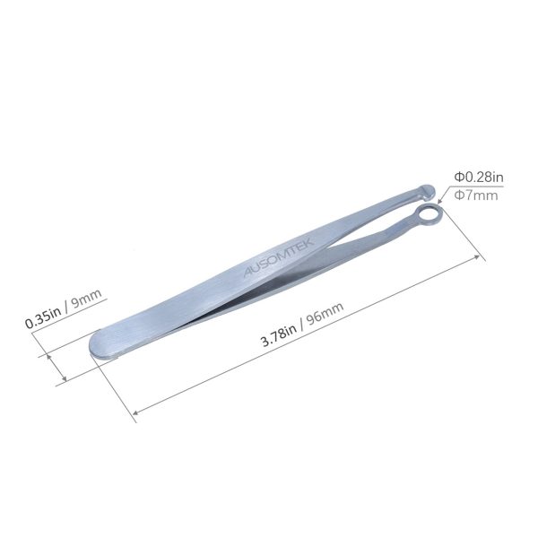 Nose Hair Trimming Tweezers PE Bag - Image 4